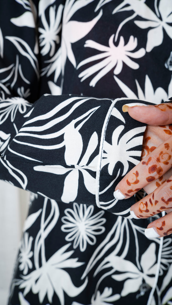 White Palms PJ Set